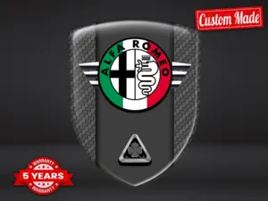 Alfa Romeo Buchstabensticker Auto Hochwertig Professionell
